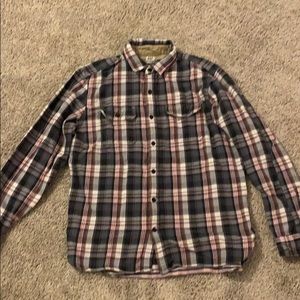 Men’s long sleeve flannel from Gap. Gently used